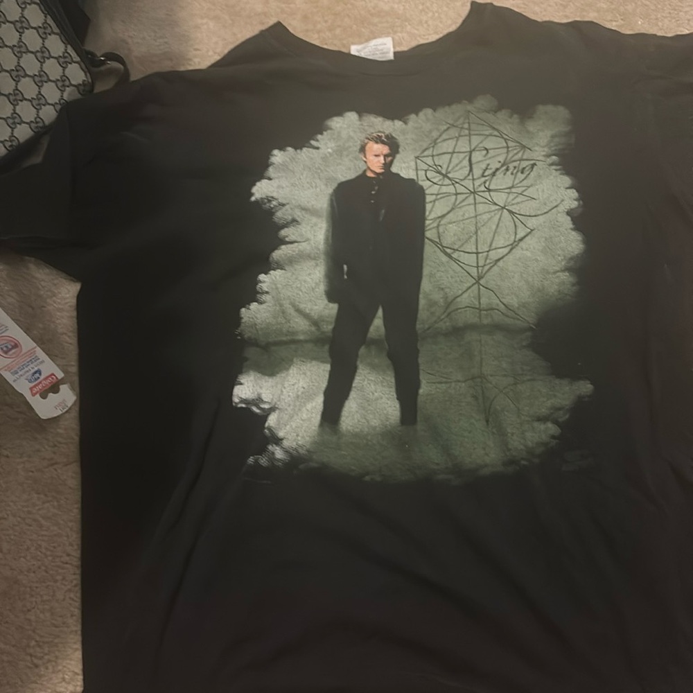 Sting Soul Cages Tour  Concert Shirt XL